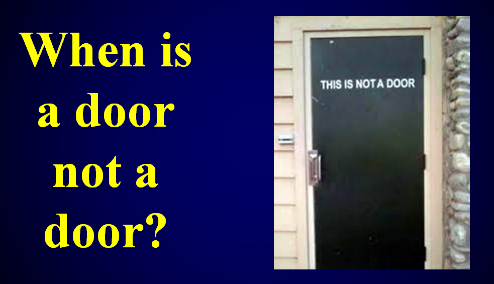 When Is A Door Not A Door? - Lighthouse Bible Church - Pastor John Farley